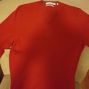 CHRISTMAS CALVIN KLIEN V neck Men's sweater
